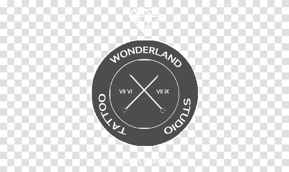 Wonderland Tattoo Circle, Text, Logo, Symbol, Label Transparent Png