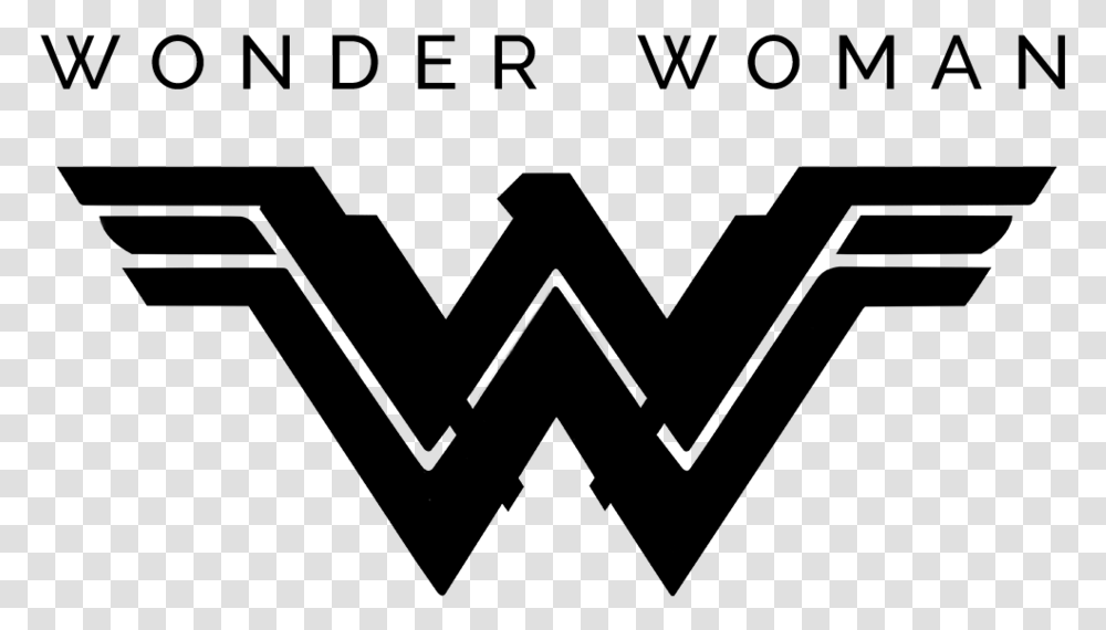 Wonderwoman Mt Black Wonder Woman Logo, Gray, World Of Warcraft Transparent Png
