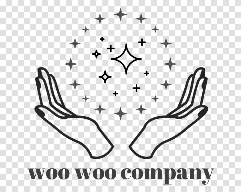 Woo Woo Company Logo Crop Open Hands Icon, Gray, World Of Warcraft Transparent Png
