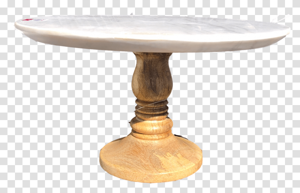 Wood And Marble Cake Stand Coffee Table, Furniture, Tabletop, Dining Table, Glass Transparent Png