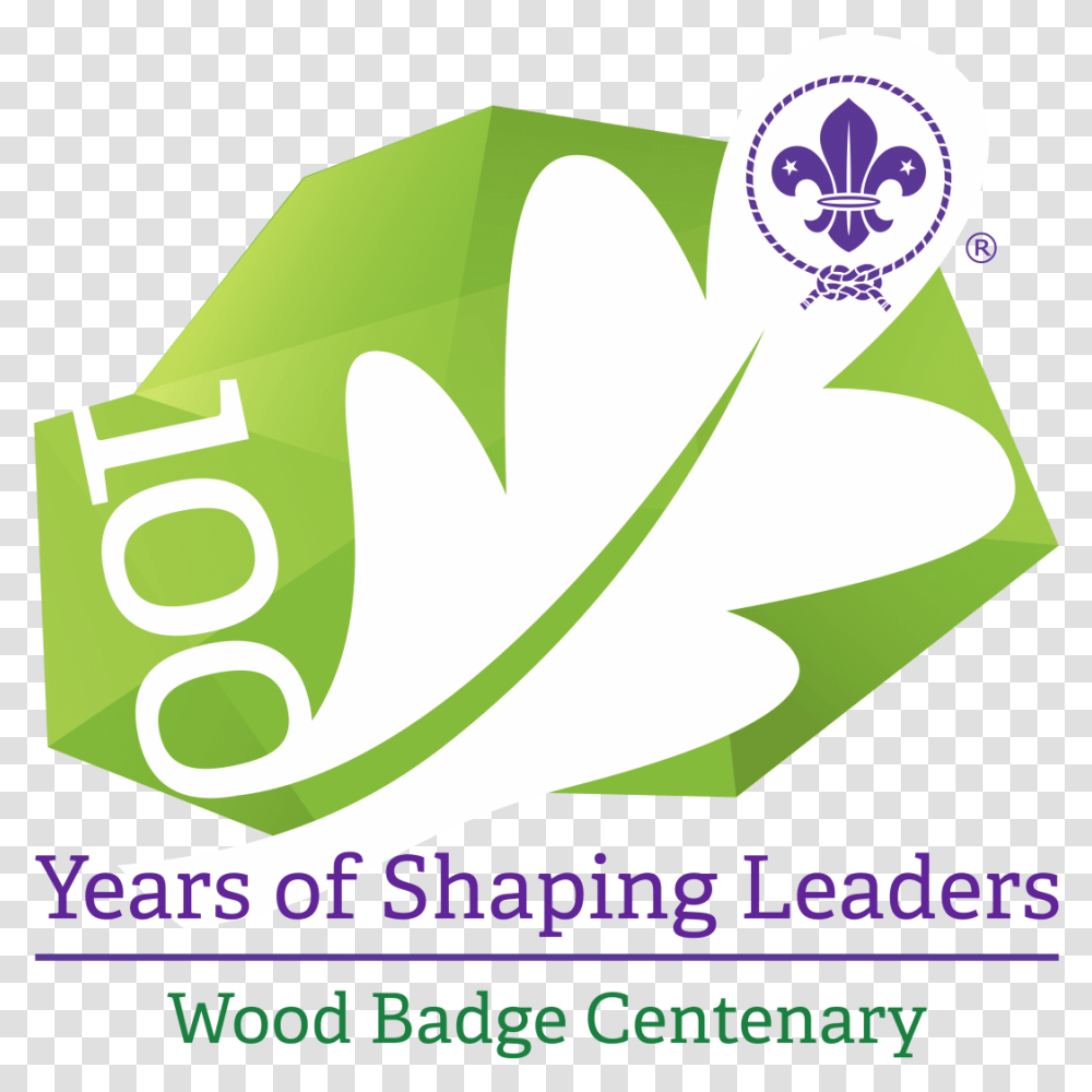 Wood Badge 100 100 Years Wood Badge, Graphics, Art, Text, Symbol Transparent Png