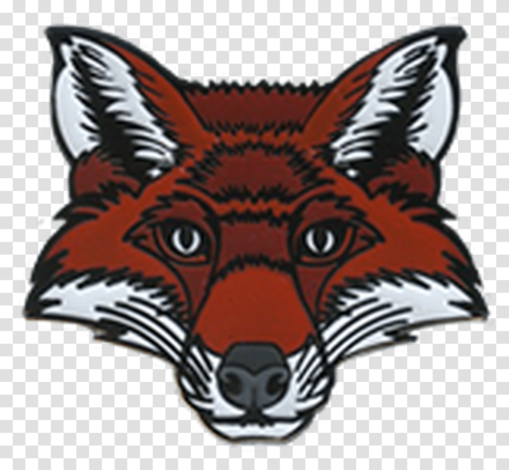 Wood Badge Fox Critter Head Lapel Pin Red Fox, Mammal, Animal, Tattoo, Wildlife Transparent Png
