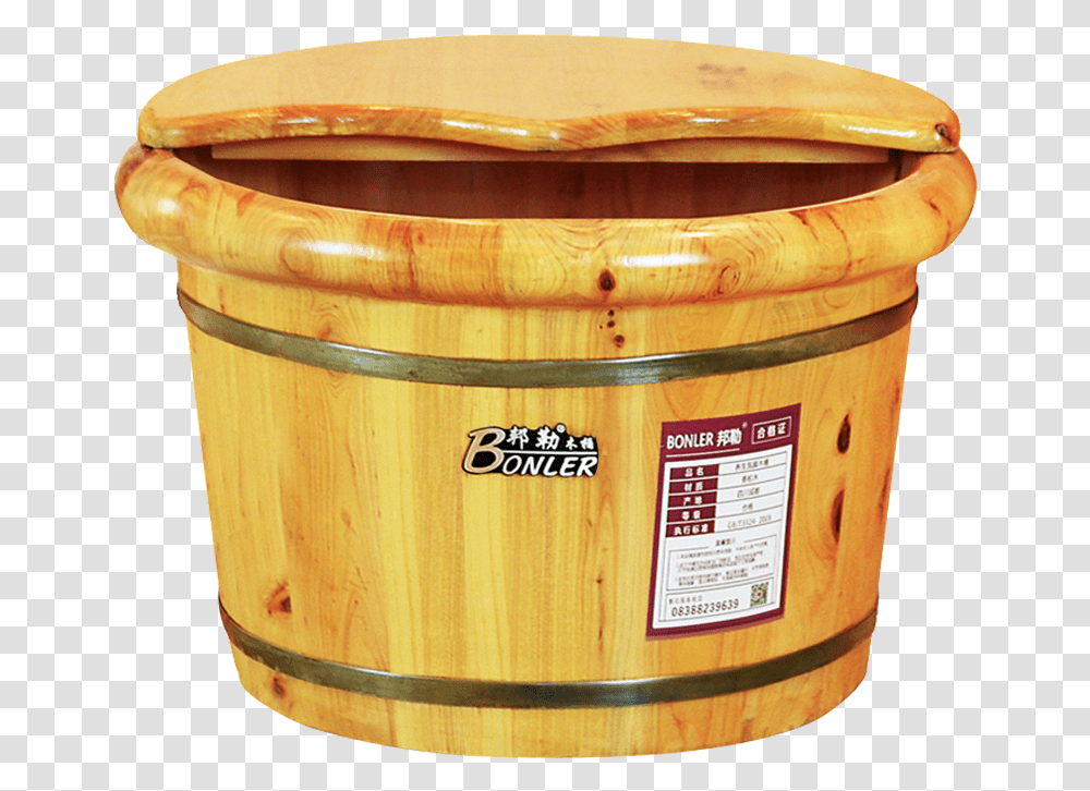 Wood Barrel Wood, Appliance, Cooker, Bucket Transparent Png