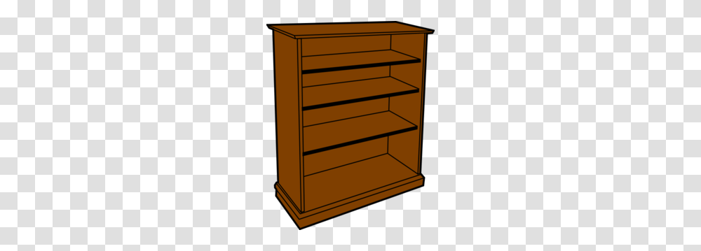 Wood Bookcase Clip Art, Furniture, Cabinet, Shelf, Drawer Transparent Png