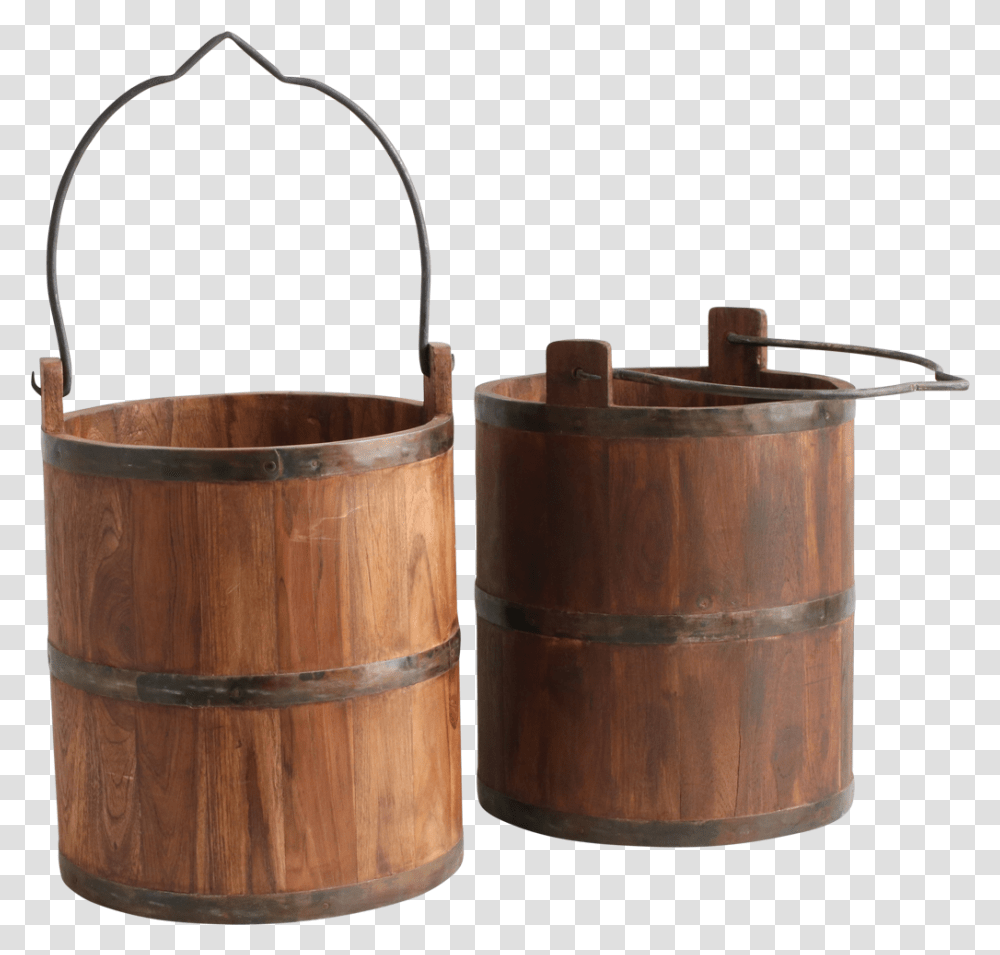 Wood, Bucket Transparent Png