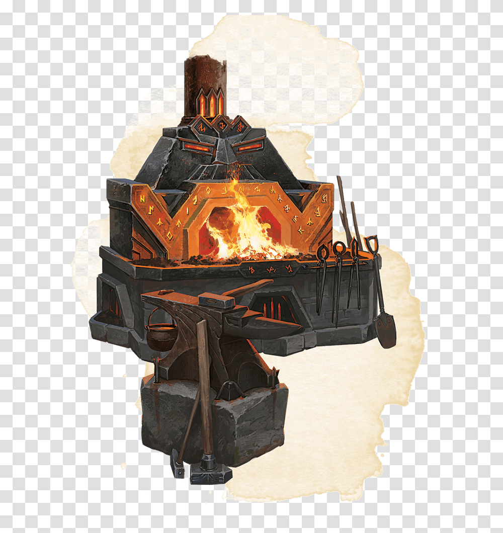 Wood Burning Stove, Fire, Flame, Forge, Fireman Transparent Png