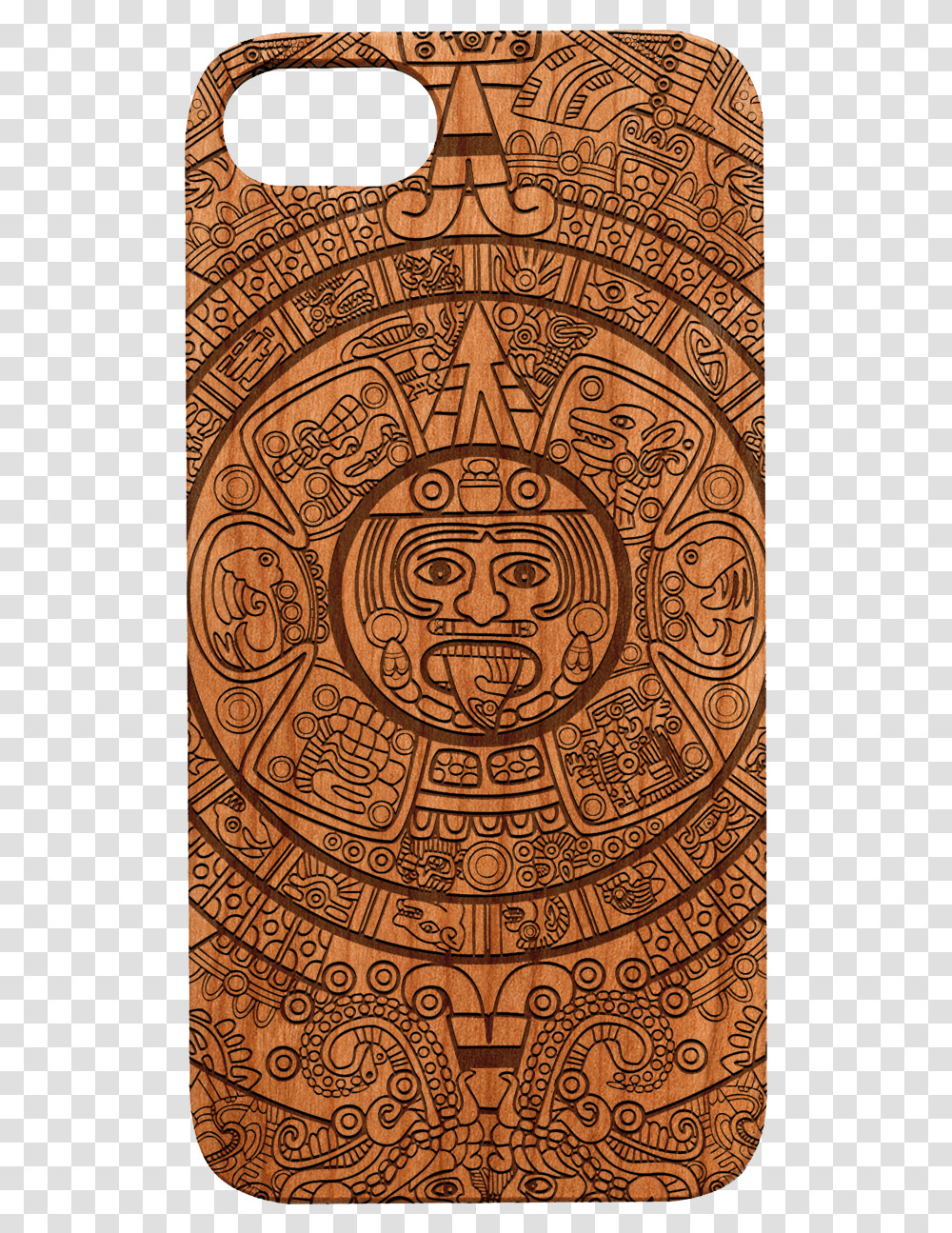 Wood Case Calendario Azteca, Pattern, Rug, Doodle Transparent Png