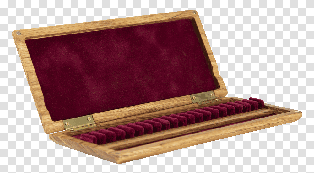 Wood Case For 20 Oboe Reeds Box, Incense, Maroon Transparent Png