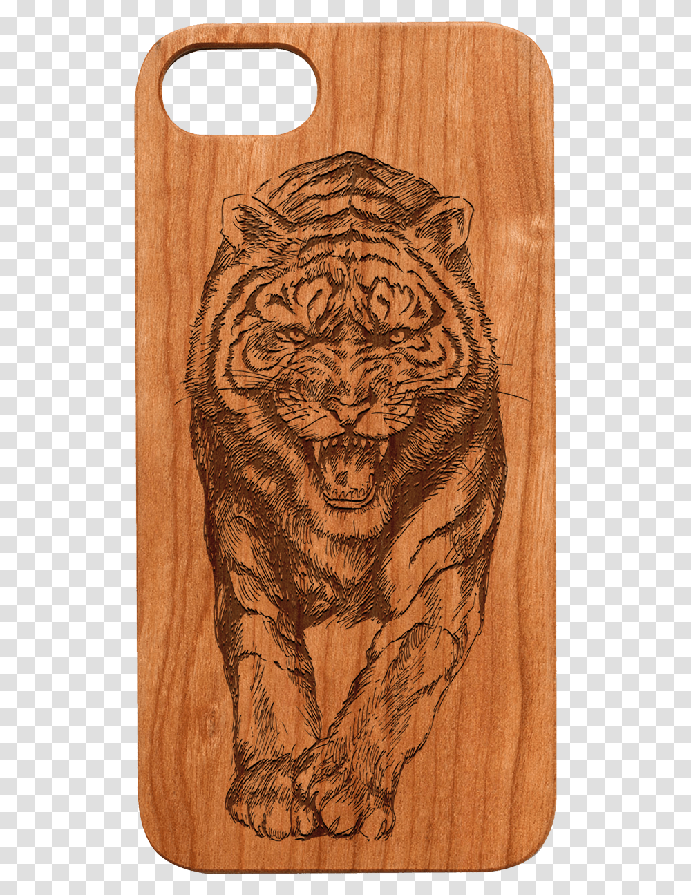Wood Case Lion Engraved Wood, Skin, Hardwood, Plywood, Architecture Transparent Png