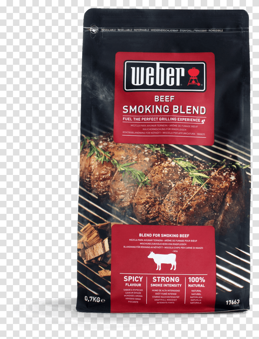 Wood Chip Blend Beef View Weber Grill, Plant, Poster, Advertisement, Food Transparent Png