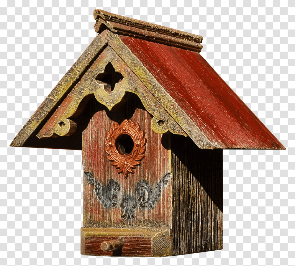 Wood, Cross, Bird Feeder, Roof Transparent Png