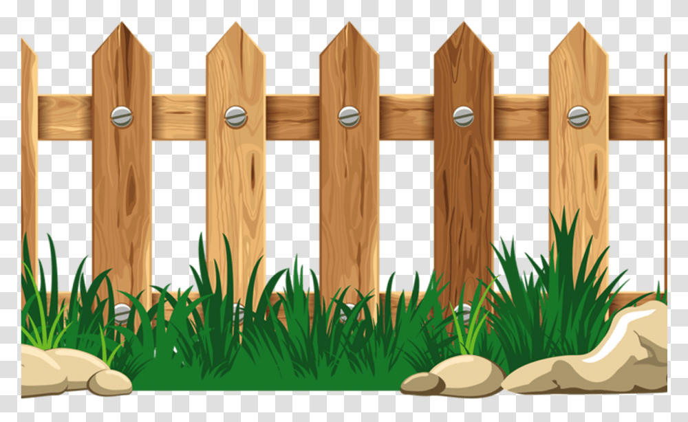 Wood Fence Border Graphic Wooden Thing, Picket Transparent Png