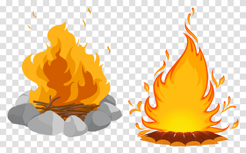 Wood Fire Background Bonfire Clipart, Flame Transparent Png