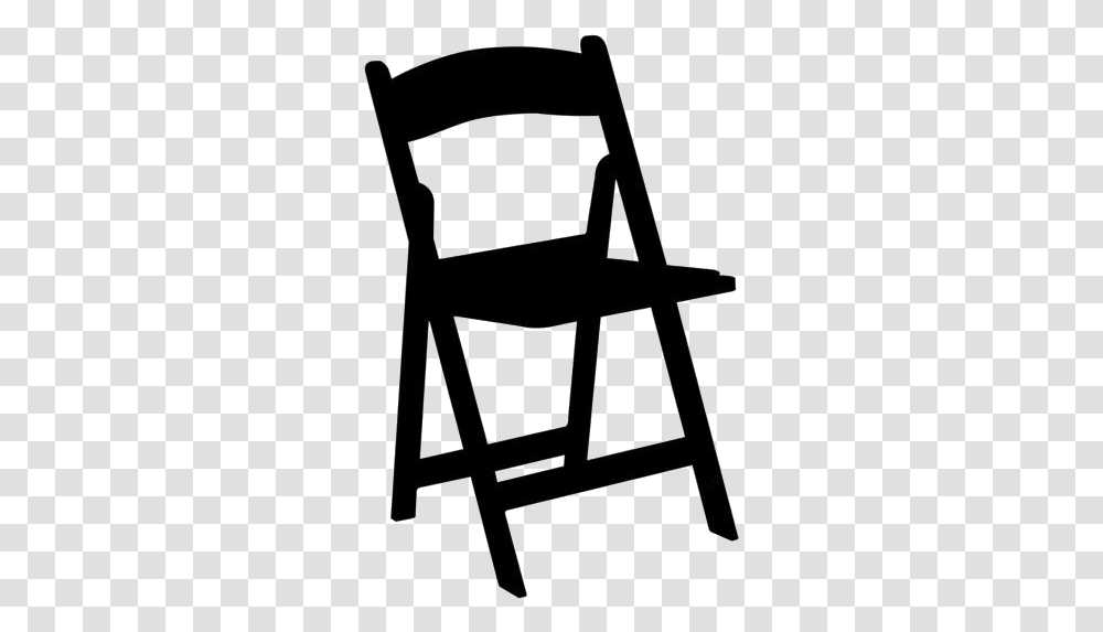 Wood Folding Chair Image Black Resin Folding Chair, Silhouette, Furniture, Shelf, Stand Transparent Png