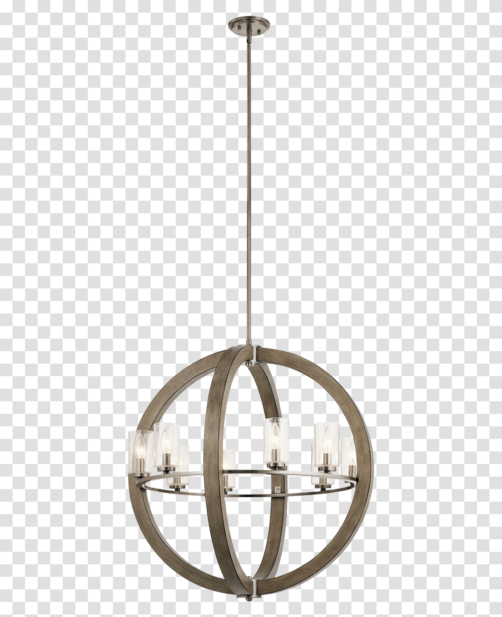 Wood Globe Chandelier, Lamp, Ceiling Light Transparent Png