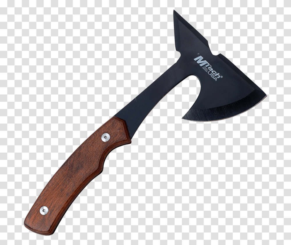 Wood Grip Hand Hatchet Hunting Knife, Axe, Tool, Weapon, Weaponry Transparent Png