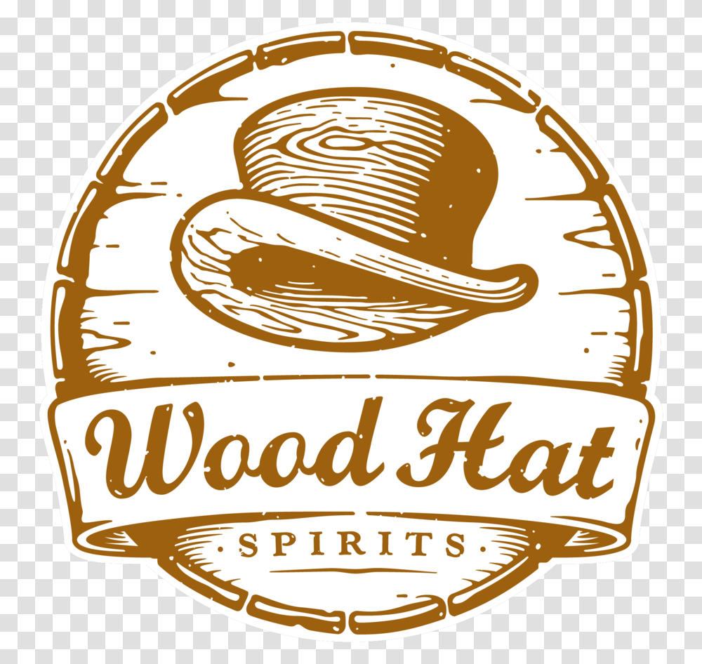 Wood Hat Spirits Into The Woods Logos, Label, Text, Food, Symbol Transparent Png