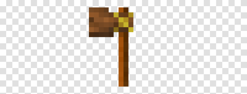 Wood Hatchet Total Miner Wiki Fandom Powered, Cross, Crucifix Transparent Png