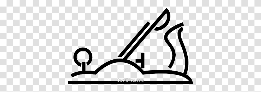 Wood Plane Royalty Free Vector Clip Art Illustration, Tool, Lawn Mower Transparent Png