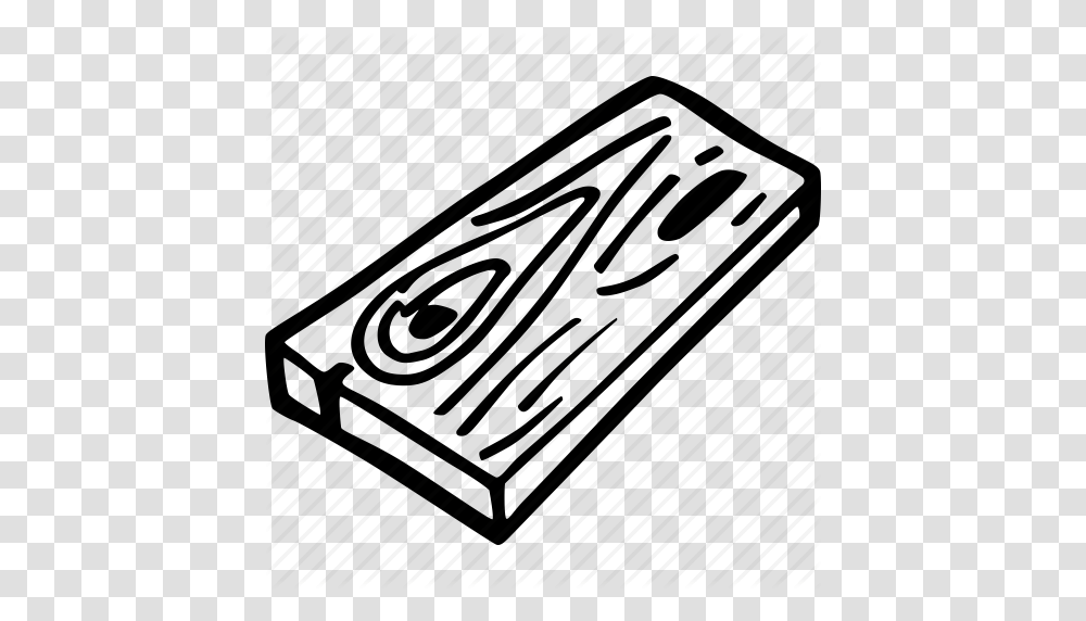 Wood Plank Clip Art Black And White, Brick Transparent Png