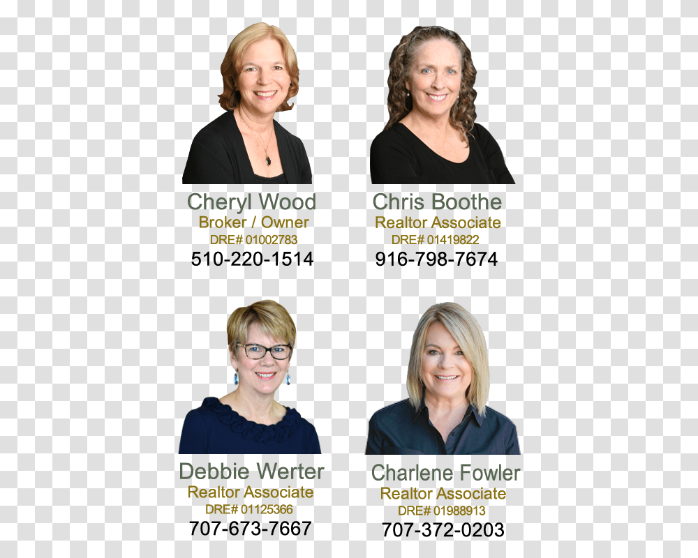 Wood Real Estate Agents Cheryl Wood Chris Boothe Photo Caption, Person, Sleeve, Long Sleeve Transparent Png