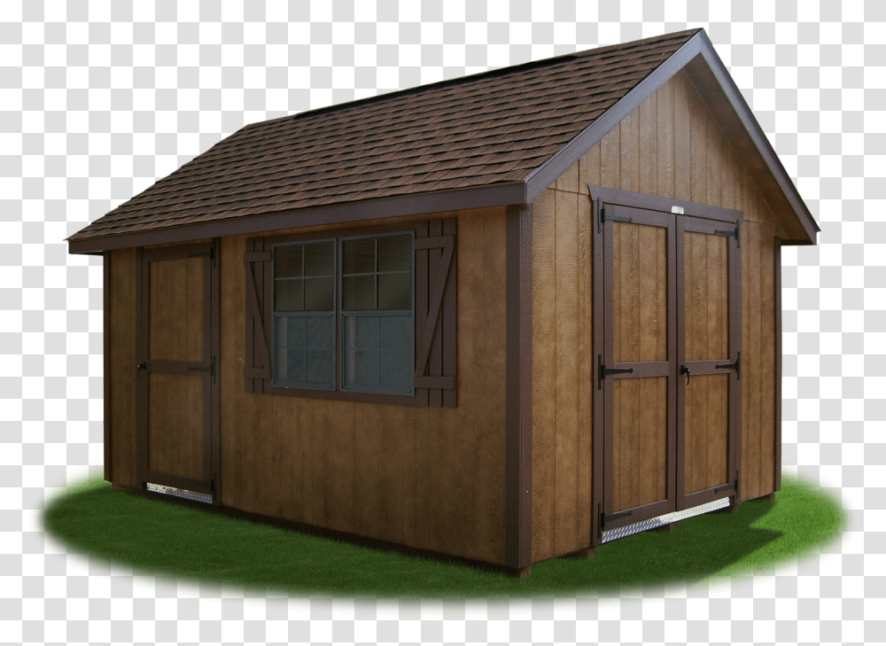 Wood Shed Black Trim, Nature, Housing, Building, Outdoors Transparent Png