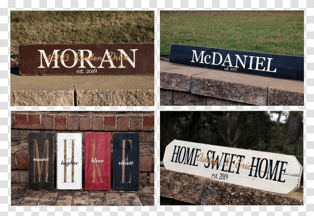 Wood Sign, Collage, Poster, Advertisement, Brick Transparent Png