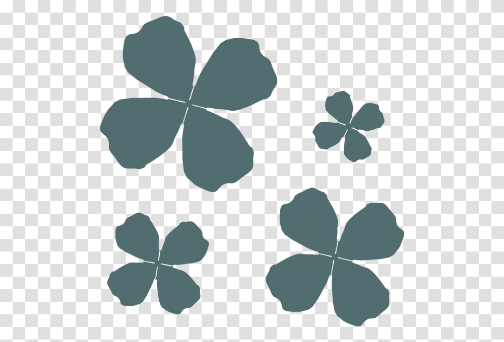 Wood Sorrel Family, Stencil, Painting, Silhouette Transparent Png