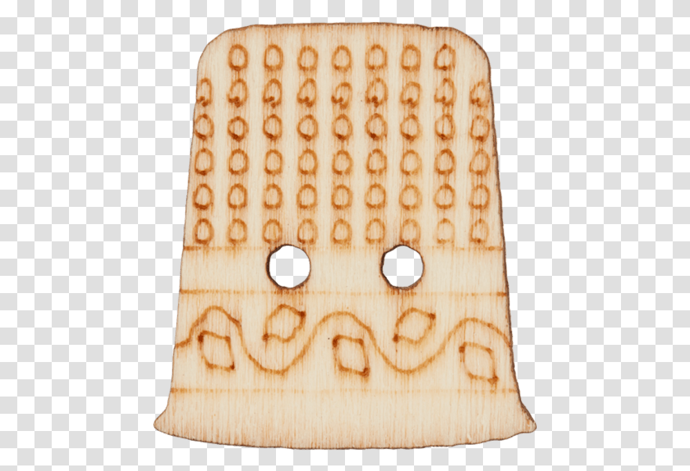 Wood Two Hole Button Thimble Wood, Rug, Game, Domino Transparent Png
