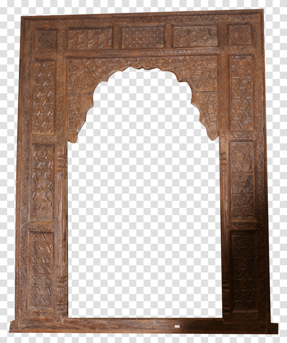 Wooden Arch Door Frame Transparent Png