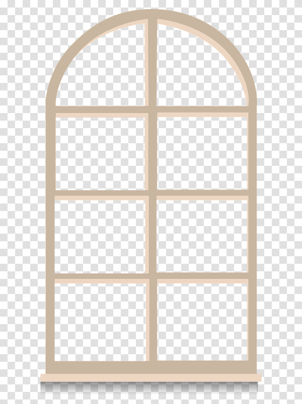 Wooden Arched Window, Picture Window, Door Transparent Png