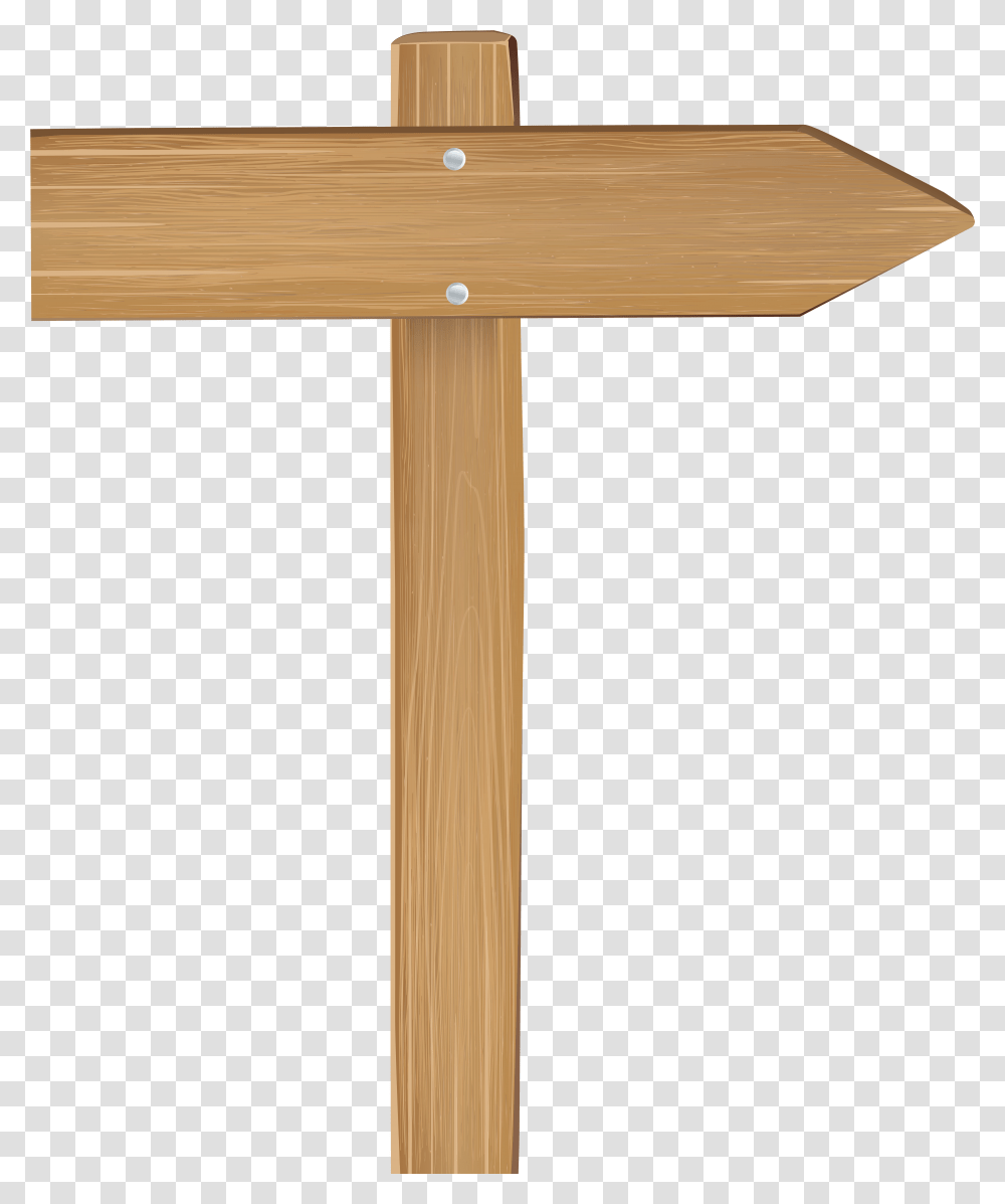 Wooden Arrow Sign Clip Art Image Wood, Building, Symbol, Architecture, Cross Transparent Png
