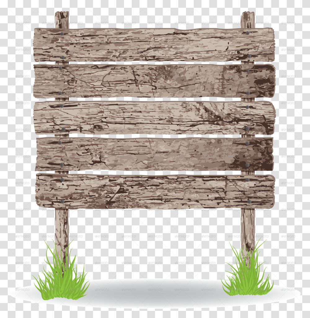 Wooden Billboard Background Wood Sign, Furniture, Bench, Tabletop, Lumber Transparent Png