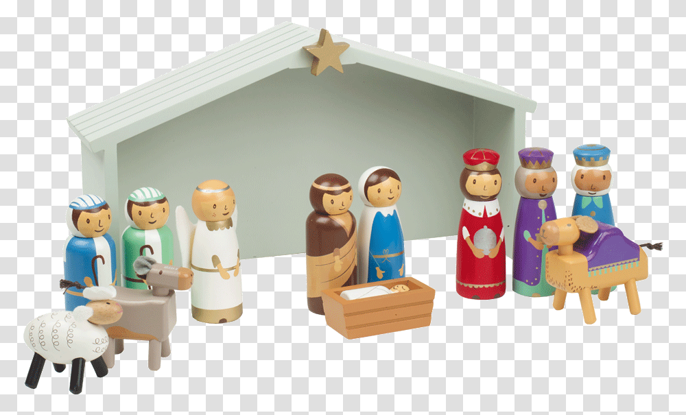 Wooden Block, Figurine, Toy, Doll Transparent Png