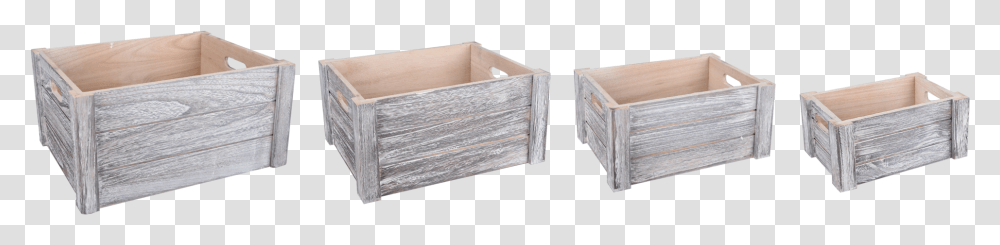 Wooden Box Whitewash, Crate Transparent Png