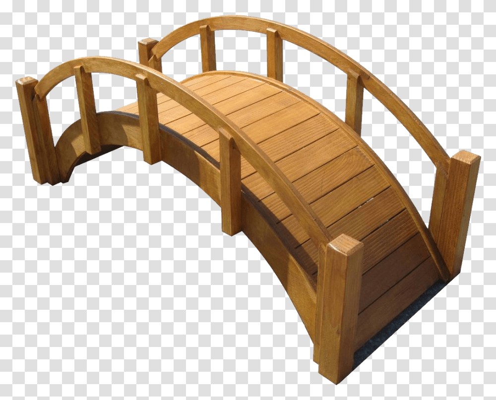 Wooden Bridge Image, Furniture, Crib, Table, Bench Transparent Png