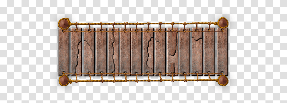 Wooden Bridge Top View, Gate, Bronze, Rust, Screen Transparent Png
