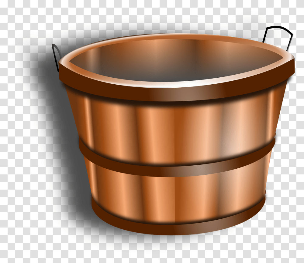 Wooden Bucket Clipart, Jacuzzi, Tub, Hot Tub, Belt Transparent Png