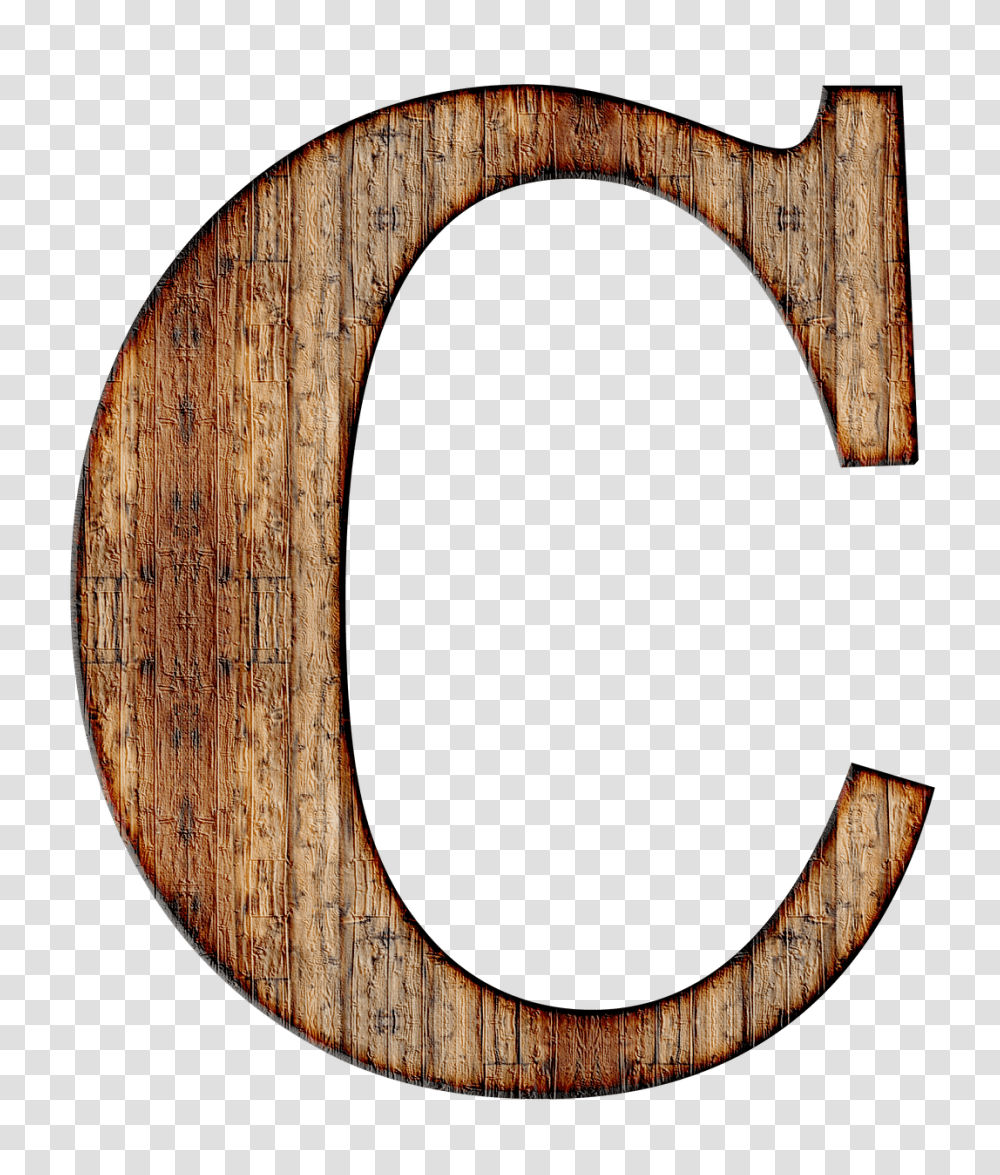 Wooden Capital Letter C, Axe, Tool, Number Transparent Png