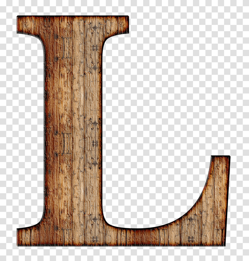 Wooden Capital Letter L, Axe, Tool, Alphabet Transparent Png