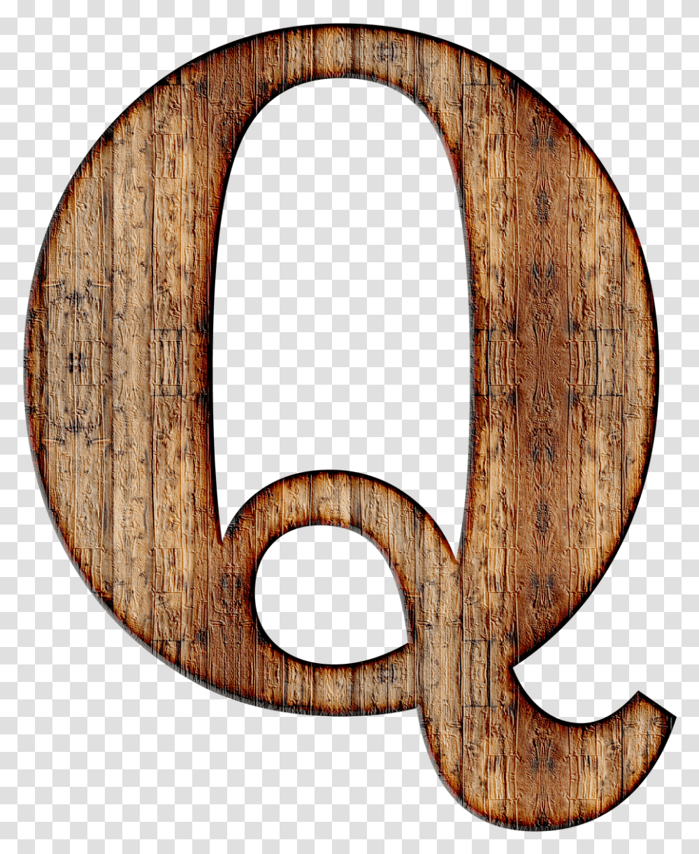 Wooden Capital Letter Q Letter Q Background, Number, Alphabet Transparent Png