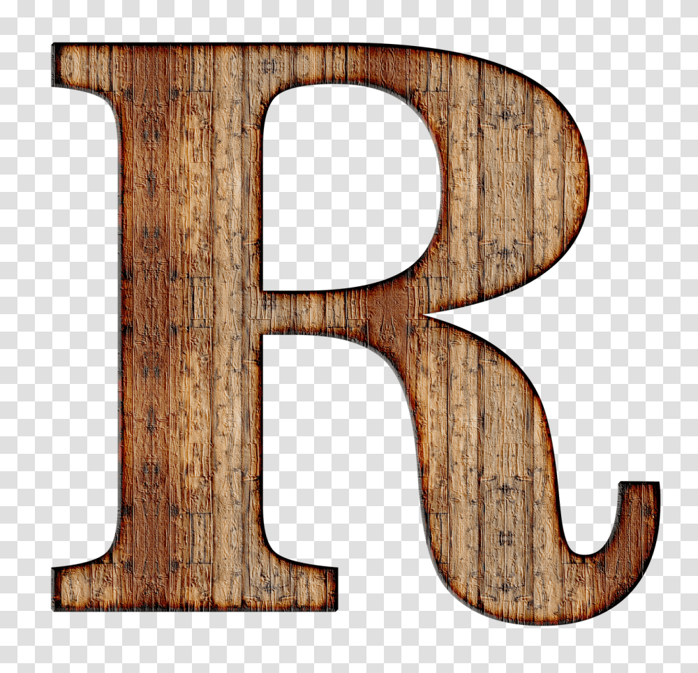 Wooden Capital Letter R, Number, Alphabet Transparent Png