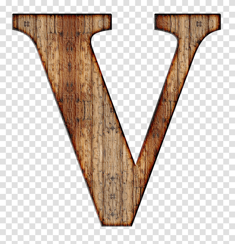 Wooden Capital Letter V, Axe, Tool, Slingshot, Triangle Transparent Png