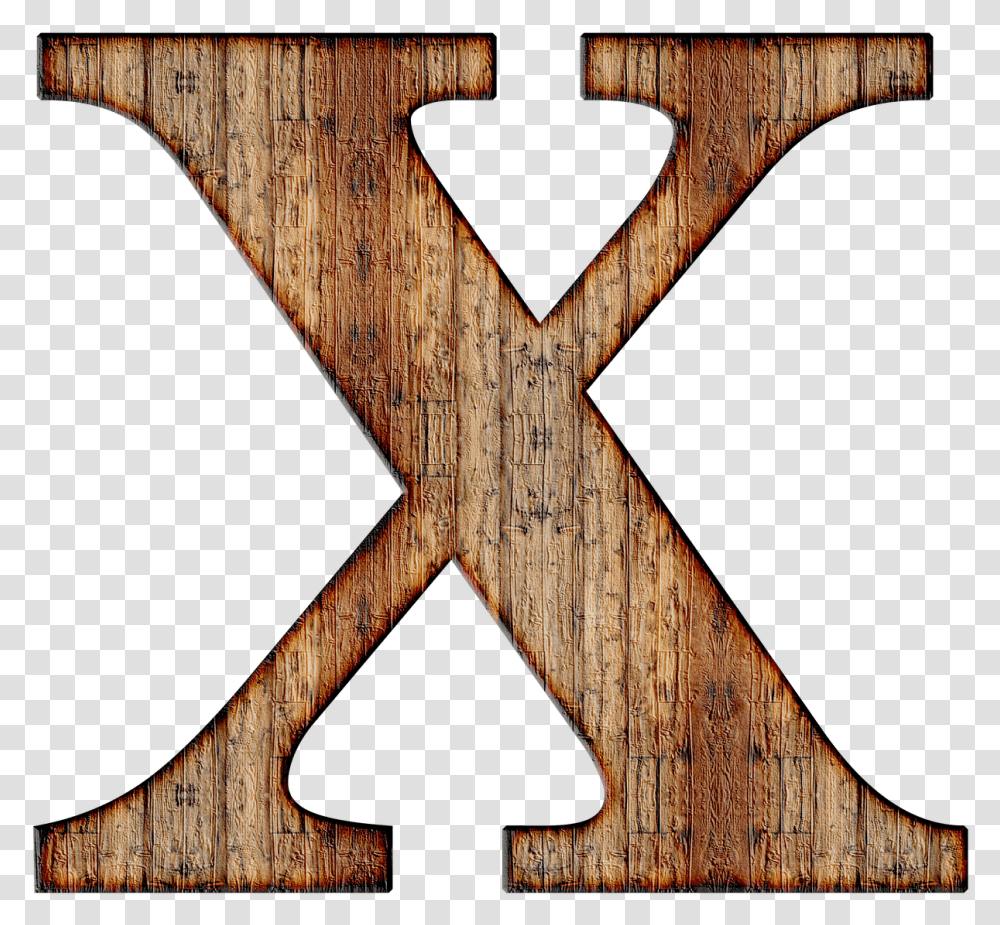 Wooden Capital Letter X Hd Letter X No Background, Alphabet, Cross Transparent Png