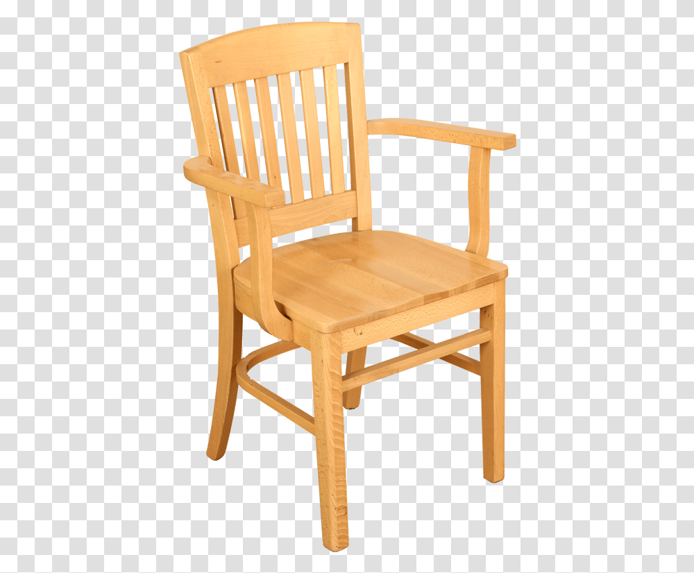 Wooden Chair Chair, Furniture, Armchair Transparent Png