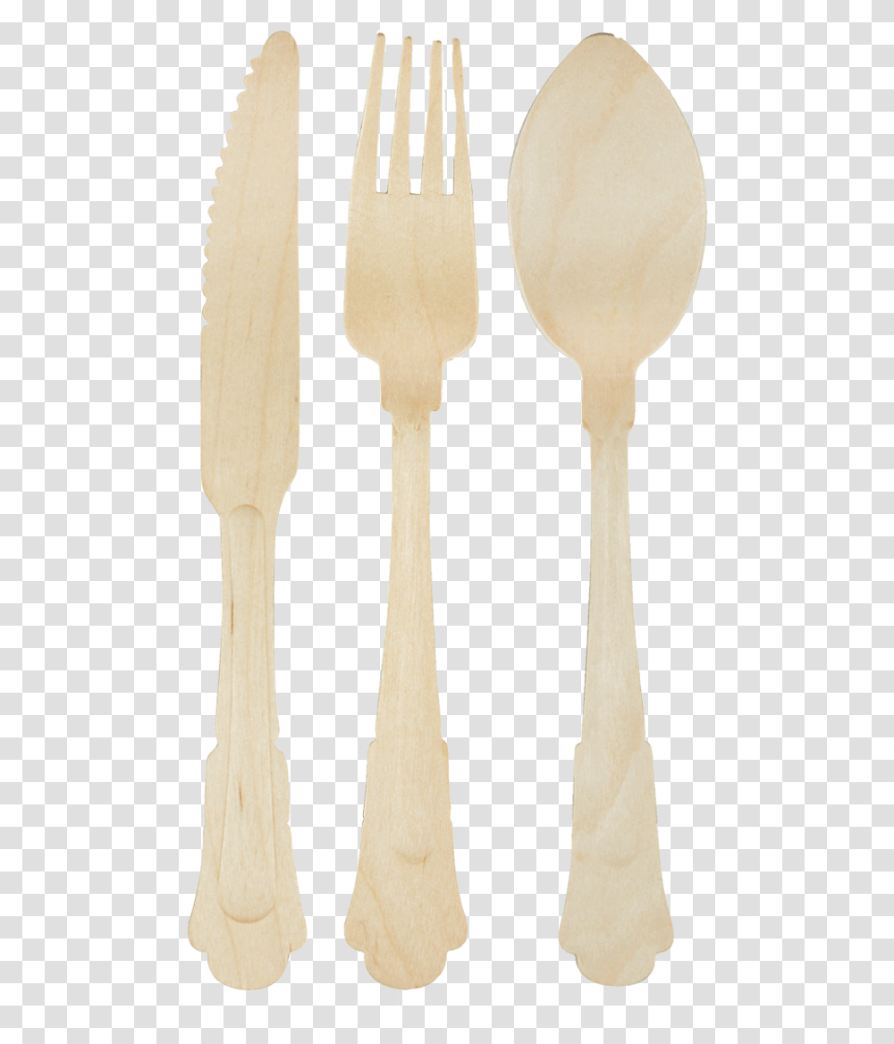 Wooden Disposable Cutlery Set Of Knife, Fork, Spoon, Tie, Accessories Transparent Png