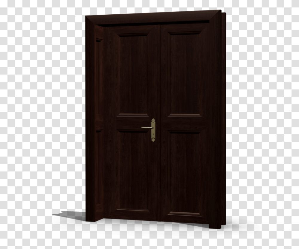 Wooden Double Door Plywood, Furniture, Hardwood Transparent Png