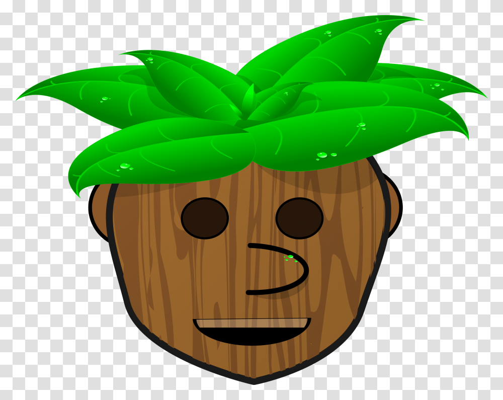 Wooden Face Clipart, Plant, Vegetable, Food, Nut Transparent Png