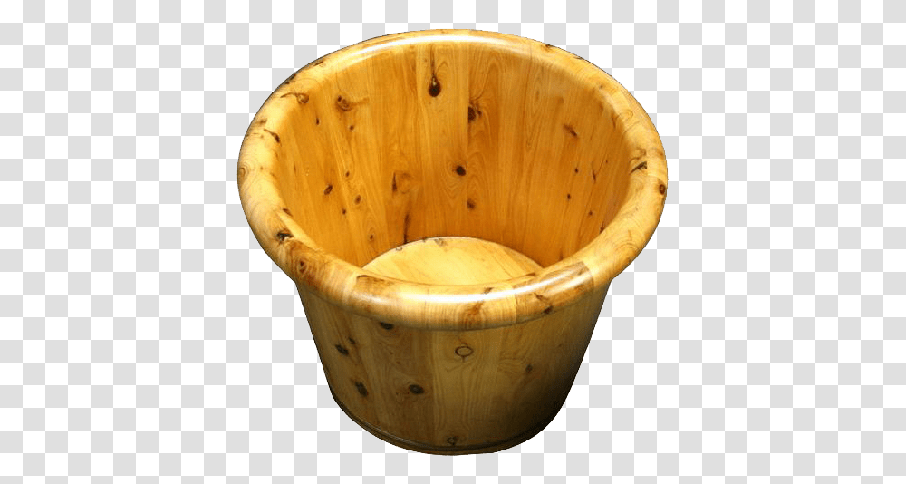 Wooden Foot Soaking Barrel Cask Wround Rim Tall Coffee Table, Bucket, Tub, Jacuzzi, Hot Tub Transparent Png