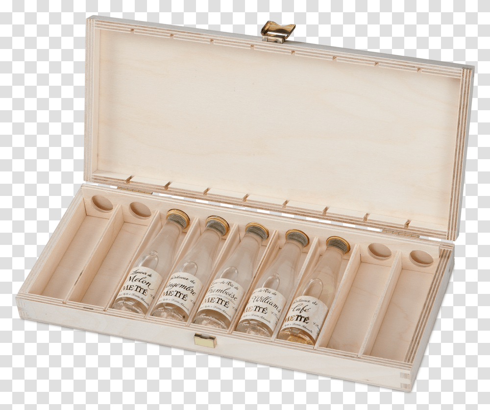 Wooden Gift Box For Wine Transparent Png